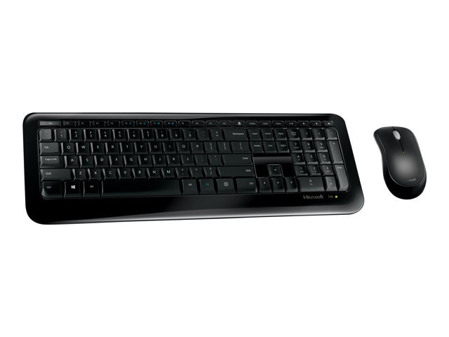 Microsoft PY9-00024 - Draadloos toetsenbord en muis - Frans Azerty - Zwart