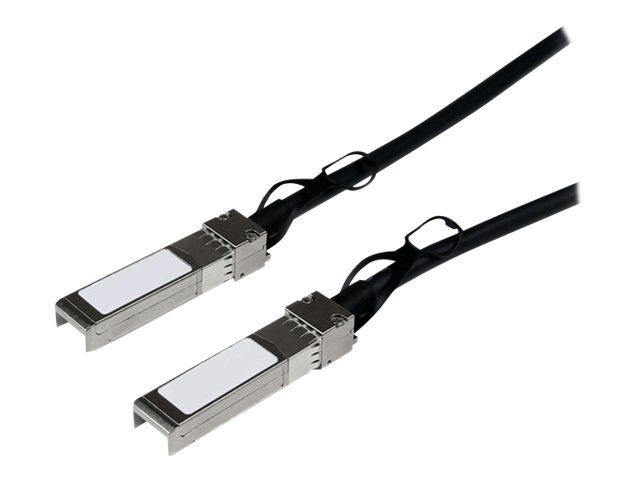 .com Cisco compatibele SFP+ 10-gigabit Ethernet (10GbE) passieve Twinax direct aansluitbare kabel - Directe verbindingskabel - SFP+ naar SFP+ - 2 m - twinaxial - voor Cisco Catalys