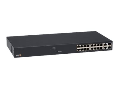 Axis T8516 PoE+ Managed Gigabit Ethernet (10/100/1000) Power over Ethernet (PoE) Zwart